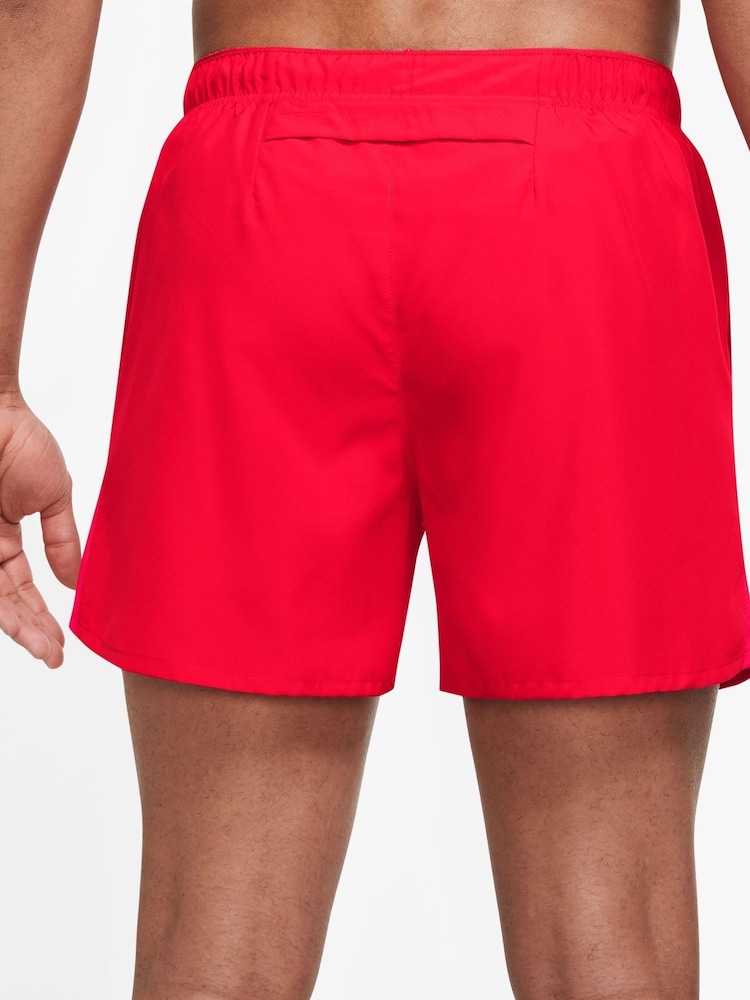 Nike Red Dri-FIT Challenger 5 inch Brief Lined Running Shorts - Image 2 of 4