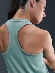 Nike Cannon Blue Dri-FIT Racerback Tank Vest Top - Image 4 of 5