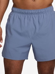 Nike World Indigo Blue Dri-FIT Challenger 5 inch Brief Lined Running Shorts - Image 1 of 4