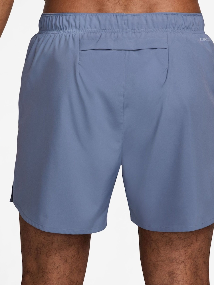 Nike World Indigo Blue Dri-FIT Challenger 5 inch Brief Lined Running Shorts - Image 2 of 4 Nike World Indigo Blue Dri-FIT Challenger 5 inch Brief Lined Running Shorts - Image 2 of 4