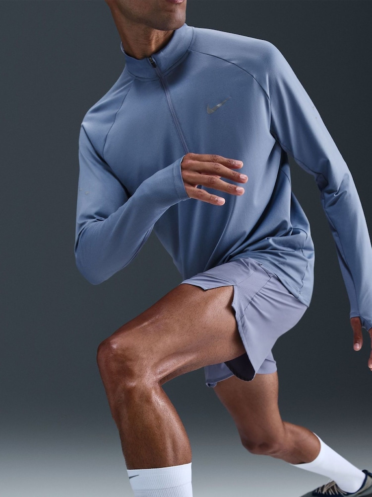 Nike World Indigo Blue Dri-FIT Challenger 5 inch Brief Lined Running Shorts - Image 6 of 6 Nike World Indigo Blue Dri-FIT Challenger 5 inch Brief Lined Running Shorts - Image 6 of 6