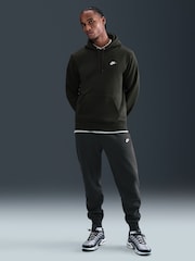 Nike Dark Brown Club Pull Over Hoodie - Image 1 of 5