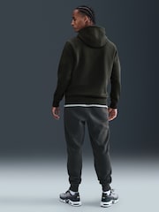 Nike Dark Brown Club Pull Over Hoodie - Image 2 of 5