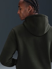 Nike Dark Brown Club Pull Over Hoodie - Image 4 of 5
