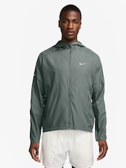 Nike Clay Green Repel Miler Running Jacket - Image 1 of 3