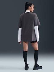 Nike Thunder Grey Sportswear Essential T-Shirt - Image 2 of 5