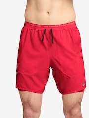 Nike Red Dri-FIT Stride 7 Inch 2-In-1 Running Shorts - Image 1 of 4