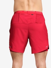 Nike Red Dri-FIT Stride 7 Inch 2-In-1 Running Shorts - Image 2 of 4
