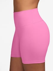 Nike Playful PInk One High-Waisted 5" Biker Shorts - Image 3 of 5