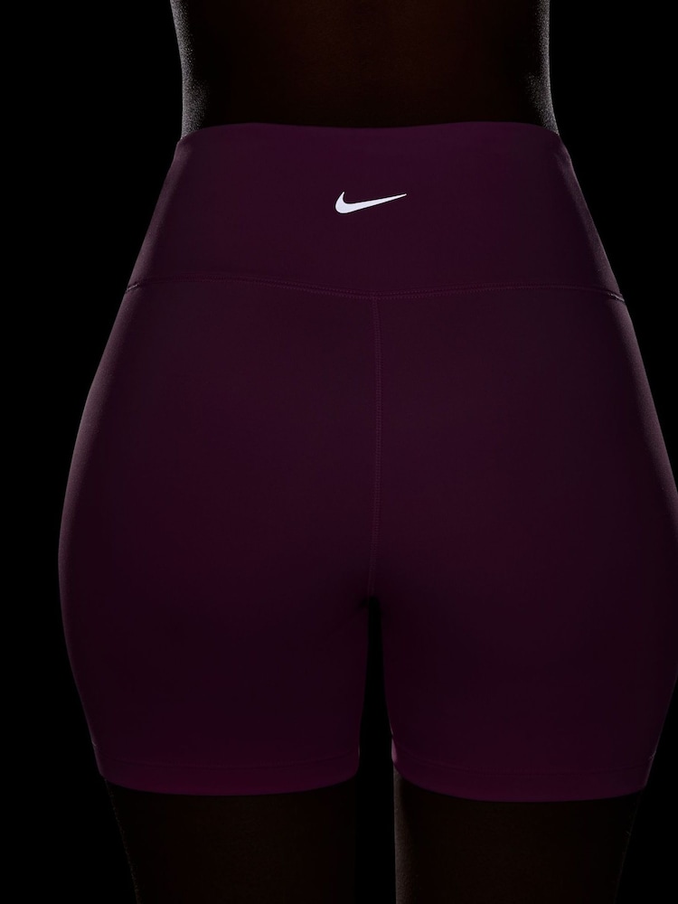 Nike Playful PInk One High-Waisted 5" Biker Shorts - Image 5 of 5