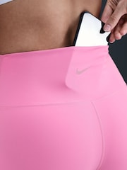 Nike Playful PInk One High-Waisted 5" Biker Shorts - Image 6 of 6
