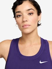 Nike Court Purple Dri-FIT Racerback Tank Vest Top - Image 3 of 3