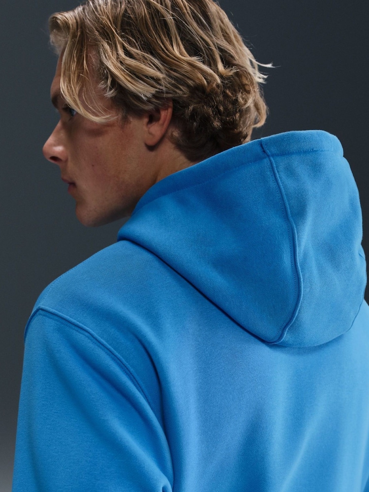 Nike Photo Blue Club Pull Over Hoodie - Image 5 of 5