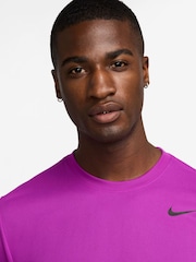 Nike Purple Dri-FIT Legend Training T-Shirt - Image 3 of 3