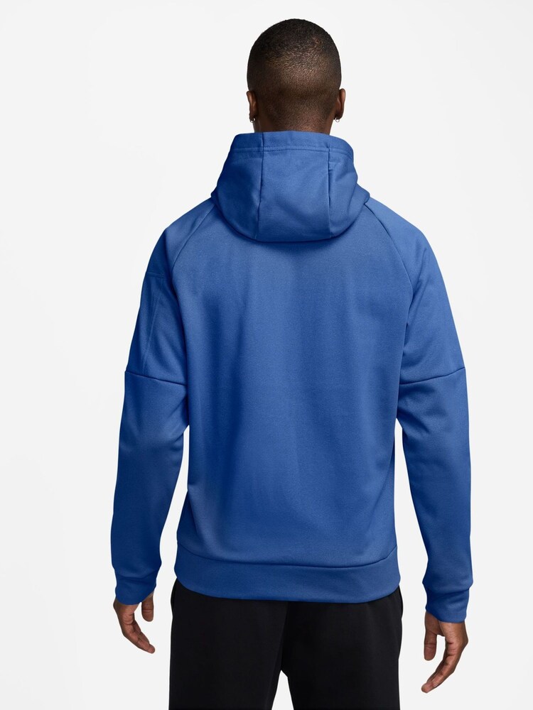 modra - Nike Therma-FIT pulover s kapuco za trening - Slika 1 iz 3