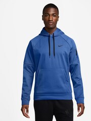 modra - Nike Therma-FIT pulover s kapuco za trening - Slika 2 iz 3
