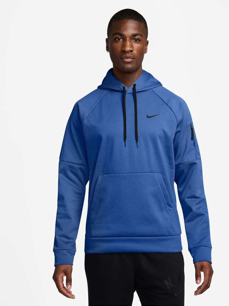 modra - Nike Therma-FIT pulover s kapuco za trening - Slika 2 iz 3 modra - Nike Therma-FIT pulover s kapuco za trening - Slika 2 iz 3