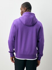 Nike Purple Club Pull Over Hoodie - Image 2 of 7
