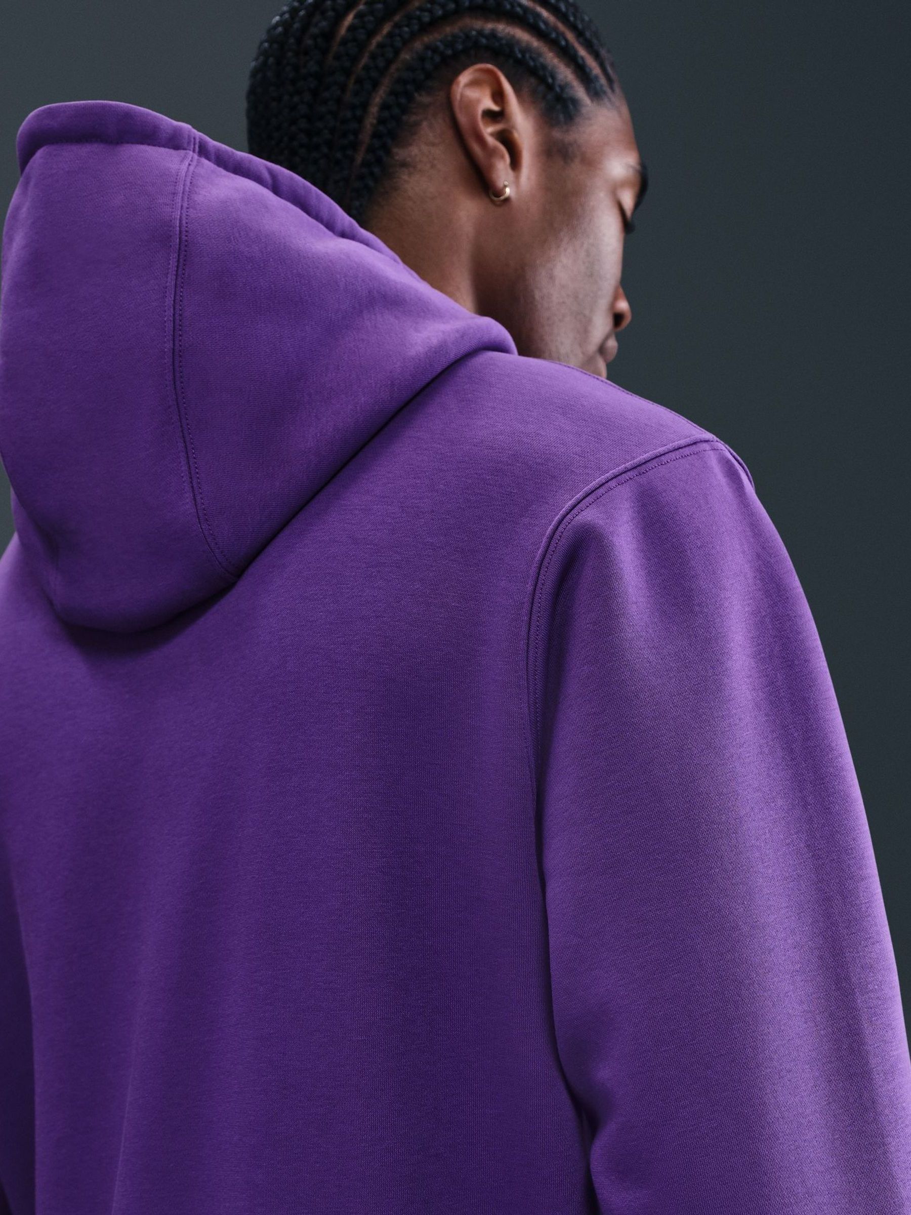 Buy Nike Purple Club Pull Over Hoodie from Next South Africa