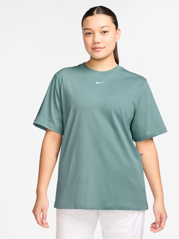 Nike Cannon Blue Sportswear Essential T-Shirt - Image 1 of 3 Nike Cannon Blue Sportswear Essential T-Shirt - Image 1 of 3