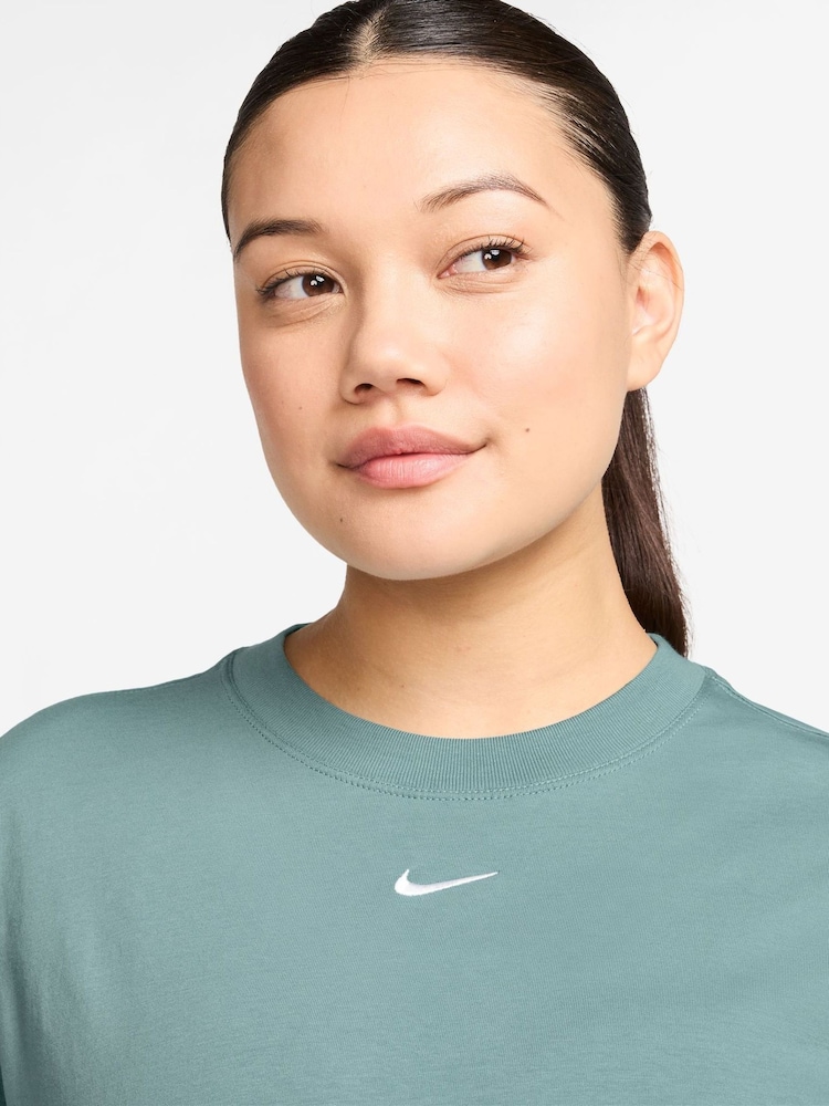 Nike Cannon Blue Sportswear Essential T-Shirt - Image 3 of 3 Nike Cannon Blue Sportswear Essential T-Shirt - Image 3 of 3