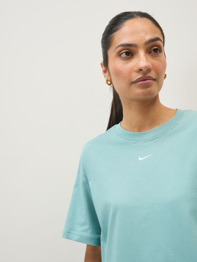 Nike Cannon Blue Sportswear Essential T-Shirt - Image 4 of 4 Nike Cannon Blue Sportswear Essential T-Shirt - Image 4 of 4
