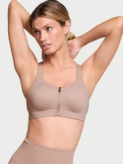 Victoria's Secret Taupe Nude Front Close High Support Sports Bra - Image 1 of 3