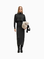 AllSaints Black Muriel Dress - Image 2 of 8