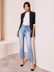 Lipsy Black Relaxed Blazer - Image 3 of 8