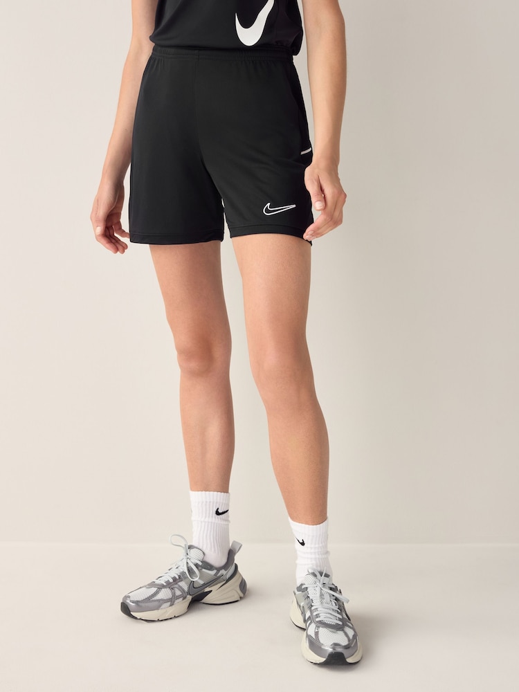 Nike Black Dri-FIT Academy 25 Shorts - Image 1 of 4 Nike Black Dri-FIT Academy 25 Shorts - Image 1 of 4