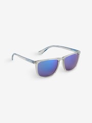 Superdry Blue Shockwave Sunglasses - Image 1 of 1