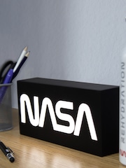 Fizz creations Black NASA Logo Light Lamp - Image 1 of 4