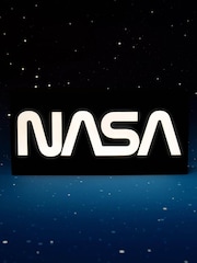 Fizz creations Black NASA Logo Light Lamp - Image 3 of 4