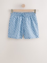 Blue Coral Printed Swim Shorts - Image 7 of 9