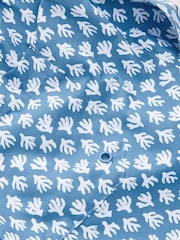 Blue Coral Printed Swim Shorts - Image 9 of 9