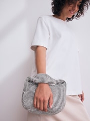 Silver Sparkle Hand Held Bag - Image 4 of 10