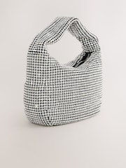 Silver Sparkle Hand Held Bag - Image 6 of 10
