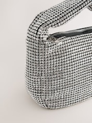 Silver Sparkle Hand Held Bag - Image 8 of 10