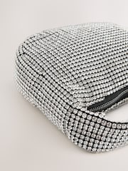 Silver Sparkle Hand Held Bag - Image 9 of 10