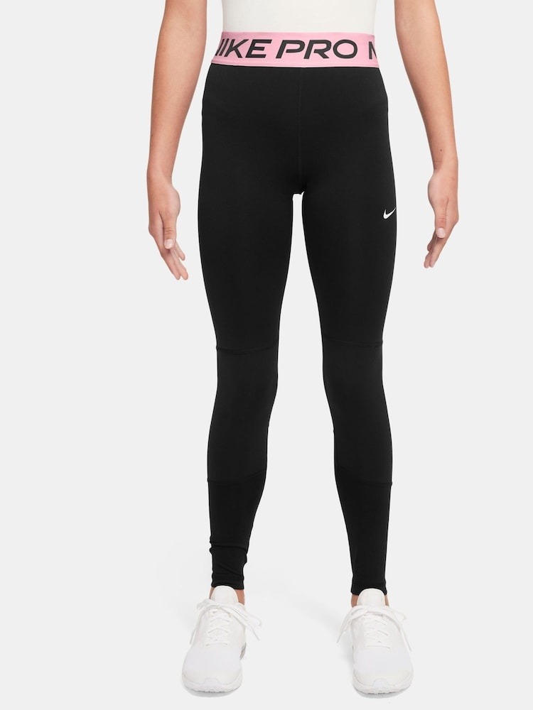 Nike Platinum Lilac Dri-FIT High Waisted Pro Leggings - Image 1 of 3