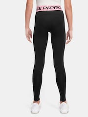 Nike Platinum Lilac Dri-FIT High Waisted Pro Leggings - Image 2 of 3