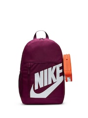 Nike Bordeaux Burgundy Elemental Printed Bag with Pencil Case - Image 1 of 7