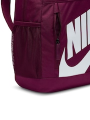 Nike Bordeaux Burgundy Elemental Printed Bag with Pencil Case - Image 5 of 7