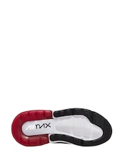 Nike Gym Red Black Junior Air Max 270 Trainers - Image 4 of 4