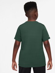 Nike Fir Green Dri-FIT Miler Training Top - Image 2 of 4