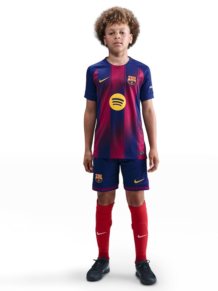 Nike Blue FC Barcelona 2025/26 Home Football Shirt - Image 1 of 9