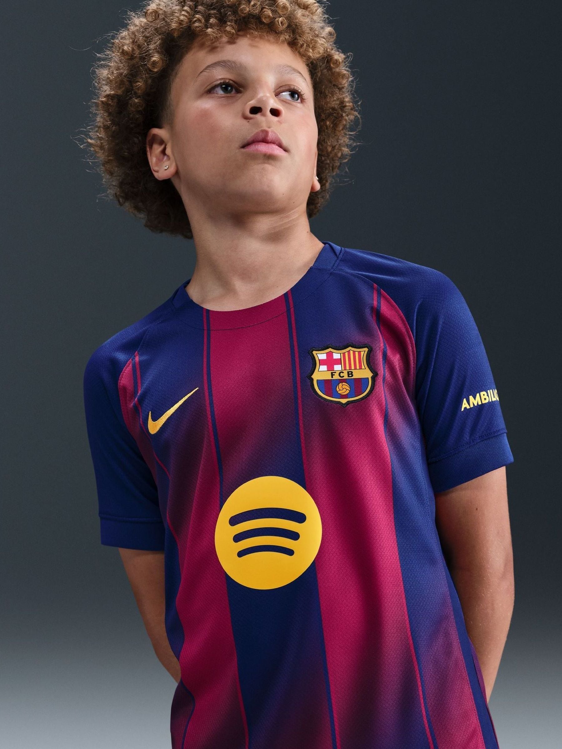 Buy Nike Blue FC Barcelona 2025/26 Home Football Shirt from