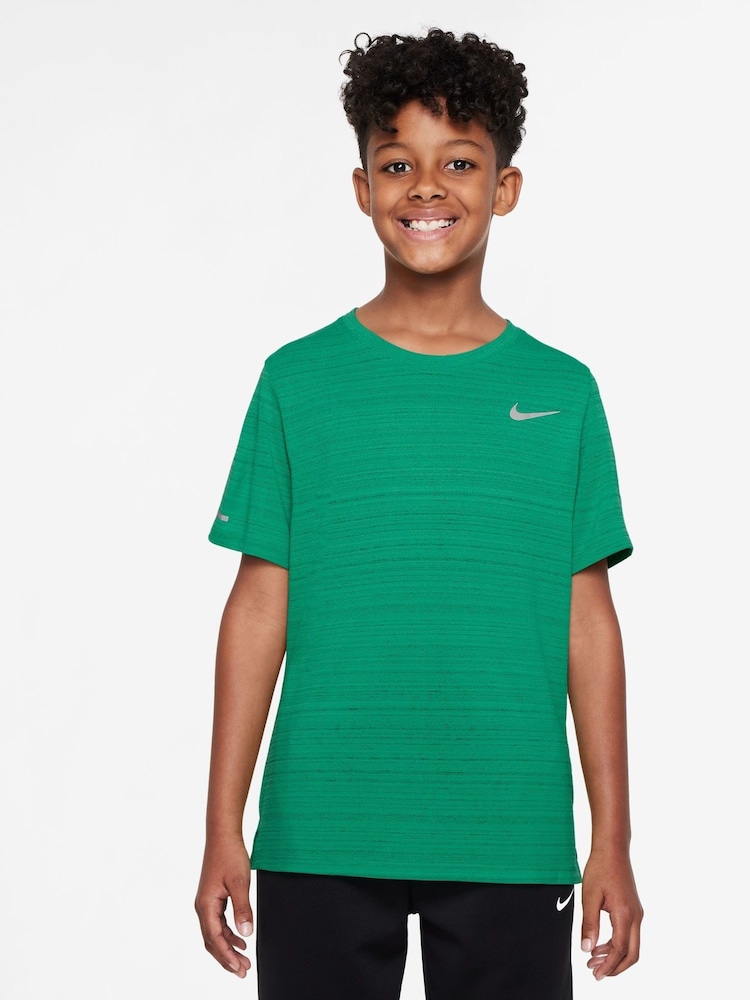Nike Stadium Green Dri-FIT Miler Training Top - Image 1 of 3