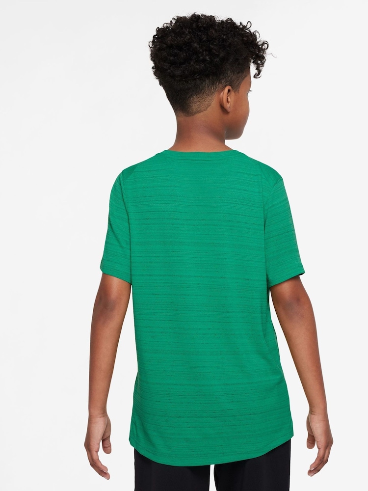 Nike Stadium Green Dri-FIT Miler Training Top - Image 2 of 3