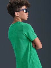 Nike Stadium Green Dri-FIT Miler Training Top - Image 4 of 8